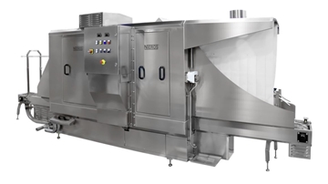 Picture of A tunnel washer can achieve precision industrial hygiene protocols demand