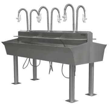 Picture of Industrial Wash Basin Improves Compliance with Regulations